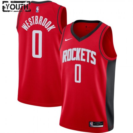 Maglia Houston Rockets Russell Westbrook 0 2020-21 Nike Icon Edition Swingman - Bambino